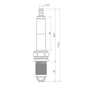 ERS 18GZ-S3/4-RS Spark Plug Set | Jenbacher Series 3/4